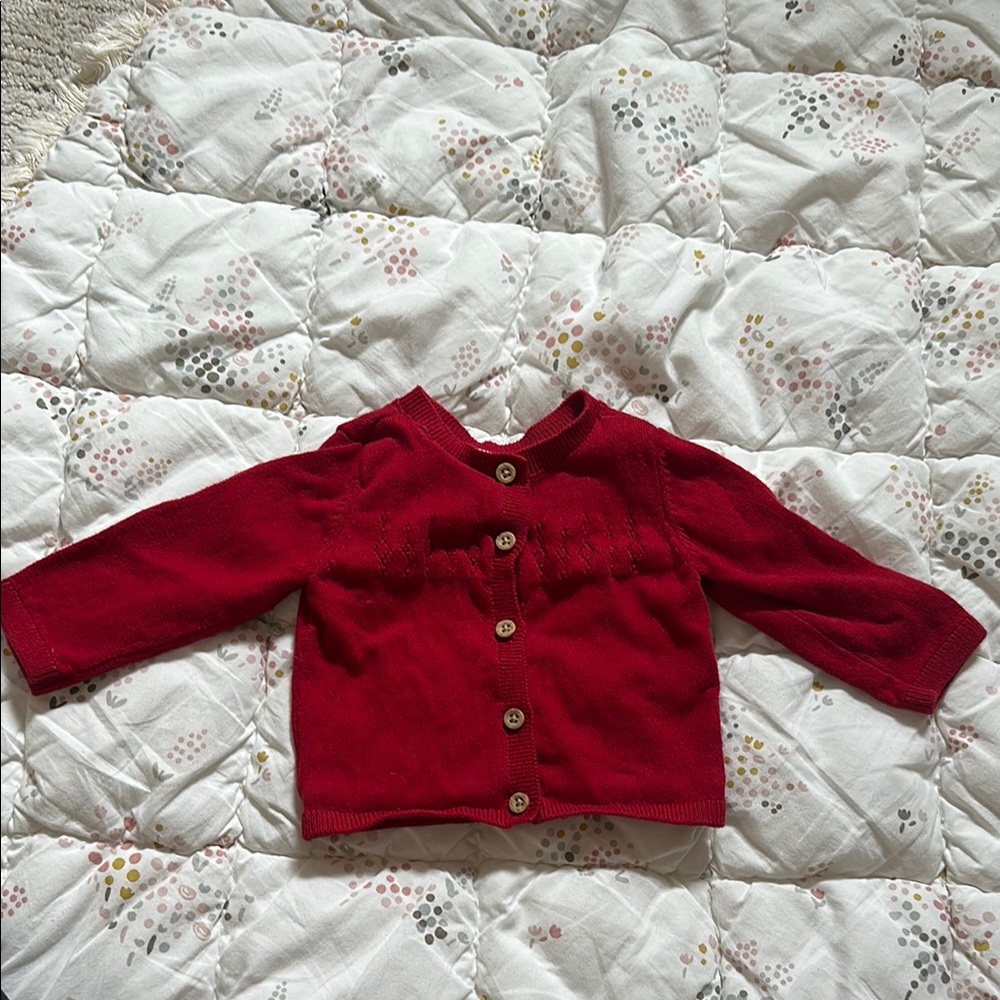 Carter's Red Corduroy Button Down Shirt